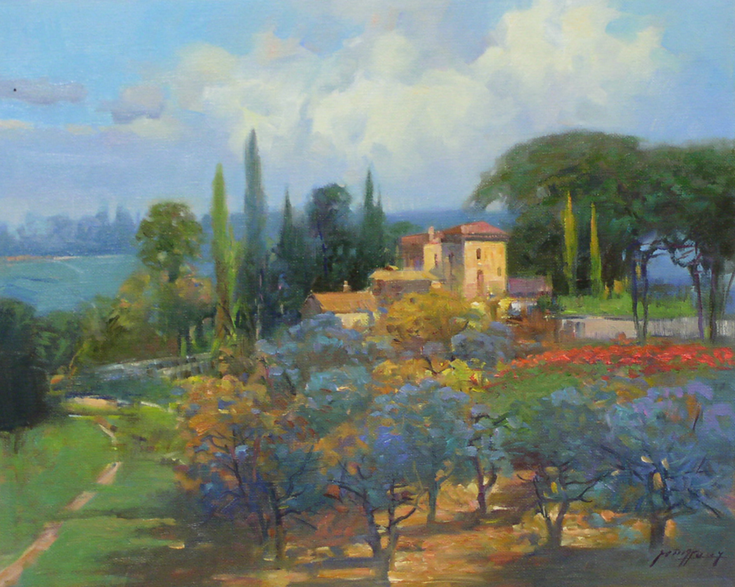 The Olive Grove by Ming Feng